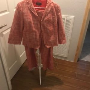 Talbot's	2 Piece Jacket  Pants Suit Vintage